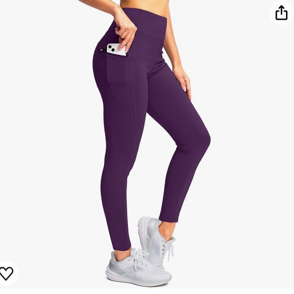 CFleece Lined Compression Leggings